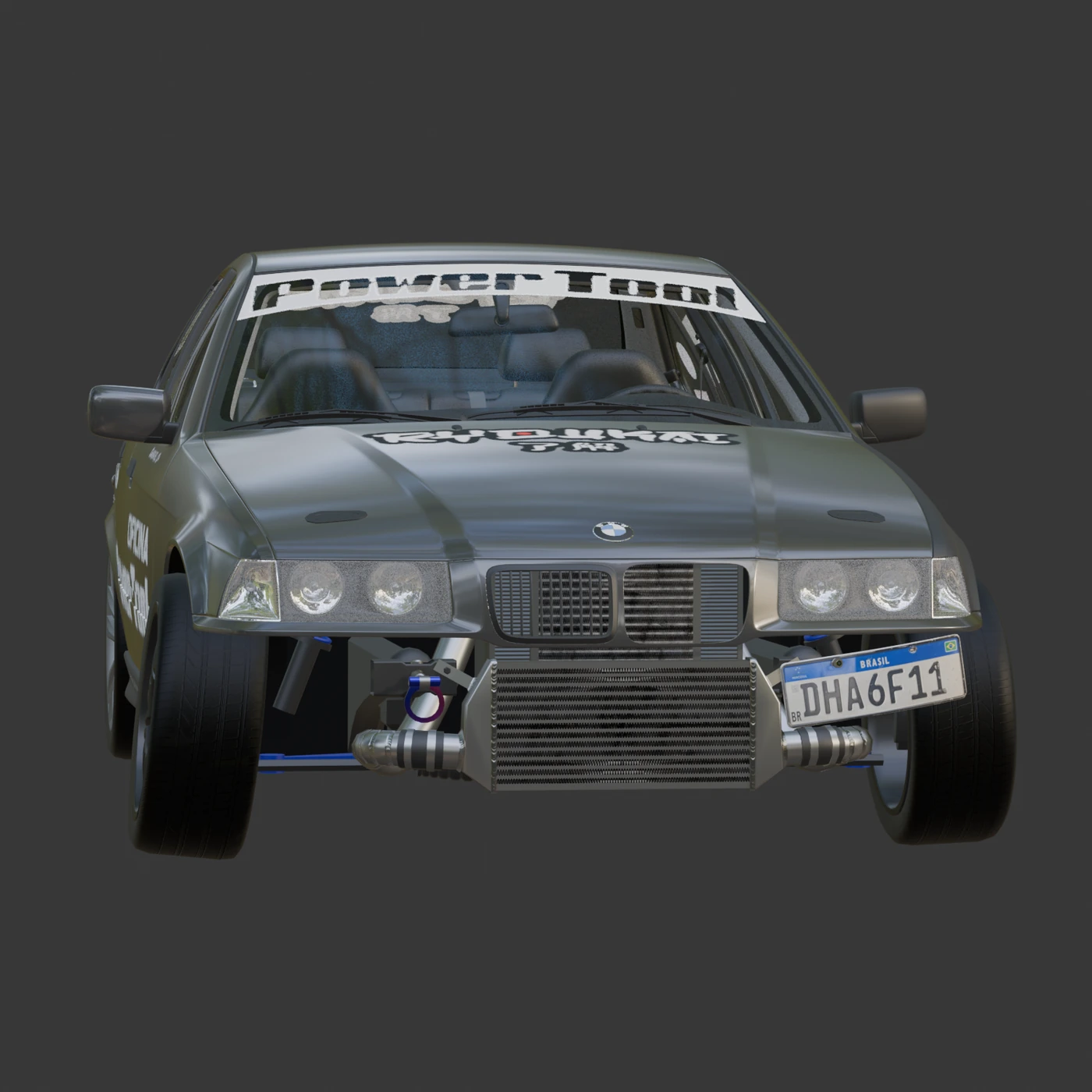 Rendered BMW E36 preview